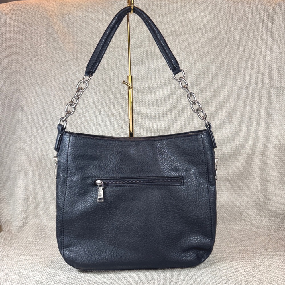 Lady Conceal Leather Concealed Carry Shoulder Bag - Picture 8 of 16
